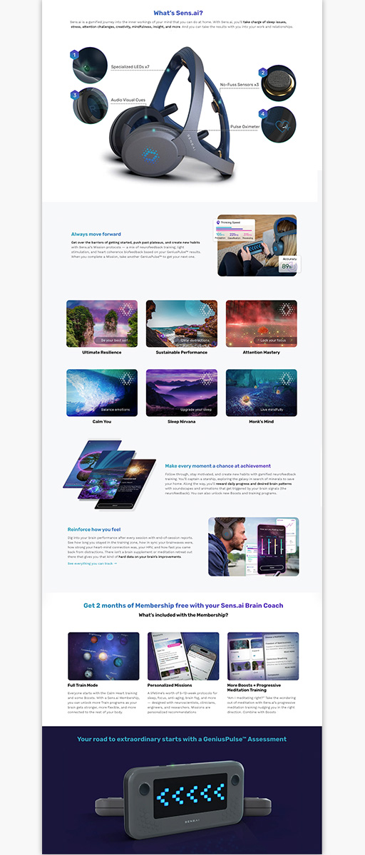 landing pages