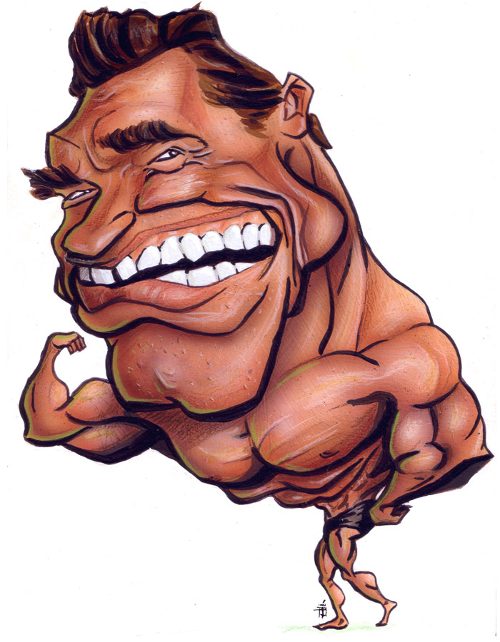 arnold schwarzenegger portrait