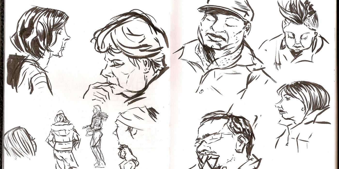 toronto people sketchbook