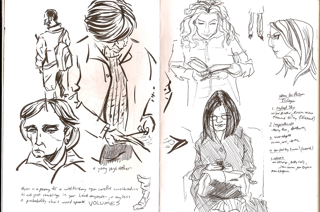 jason dwyer train sketches