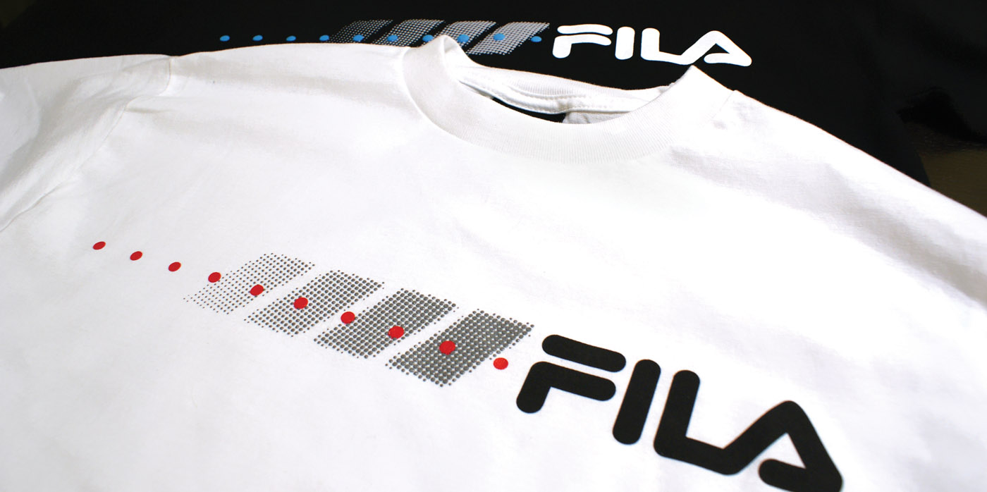 fila graphic tee design