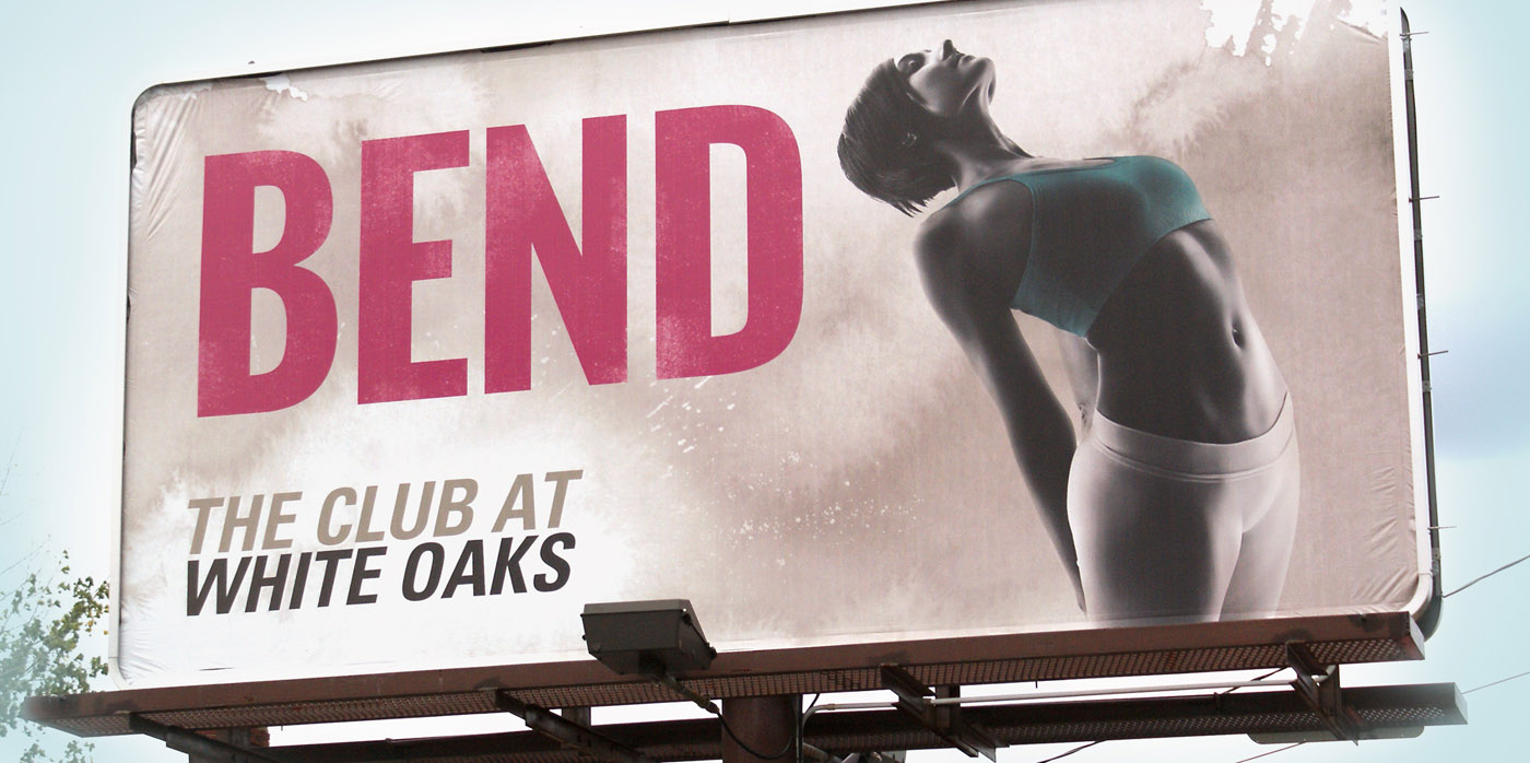fitness club billboard