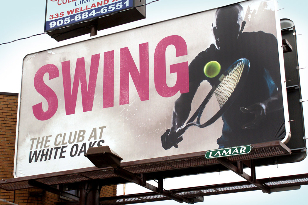 gym billboard