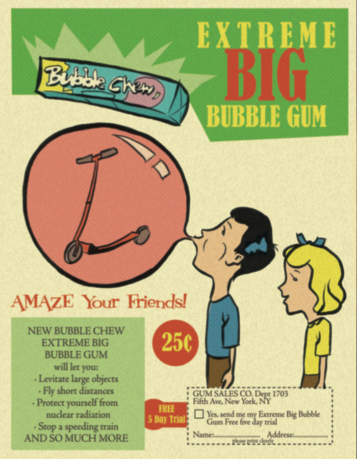 comic book ad