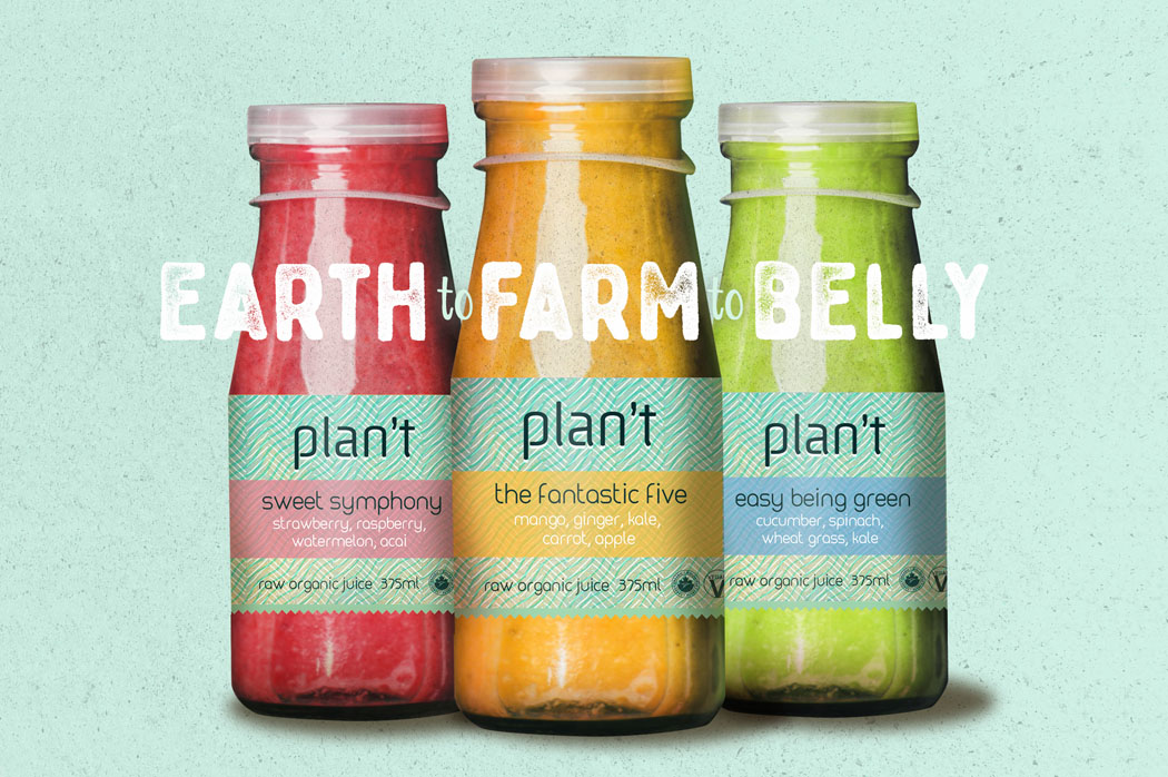  organic juice retail ad