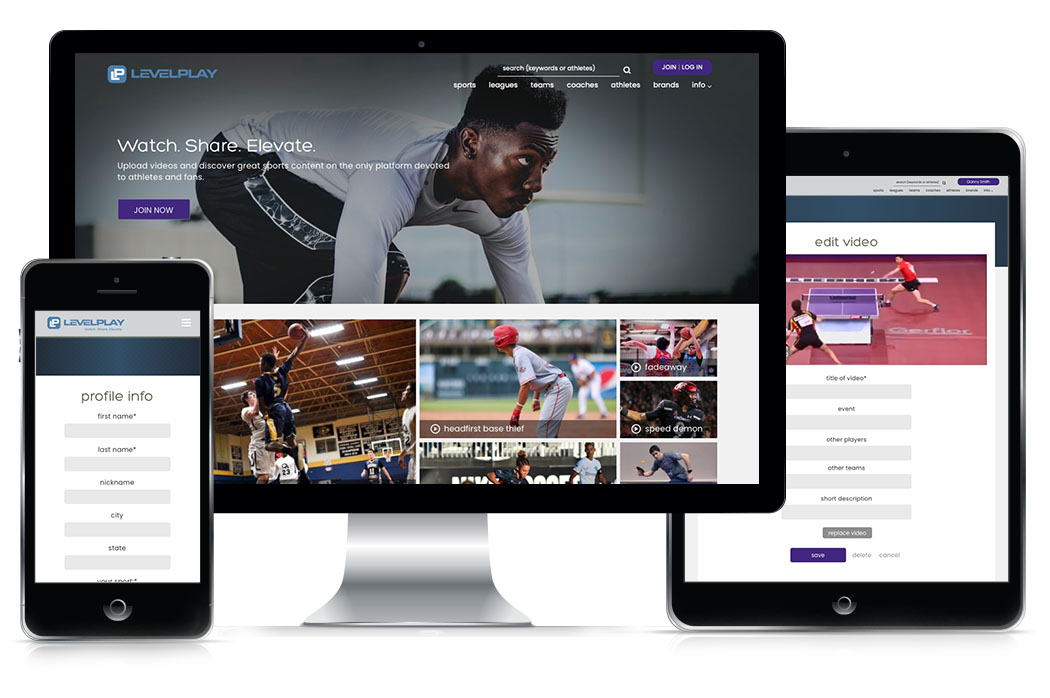 sport networking app design