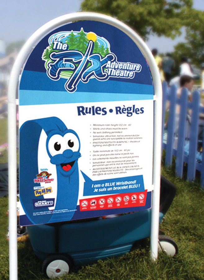 wayfinding amusement park