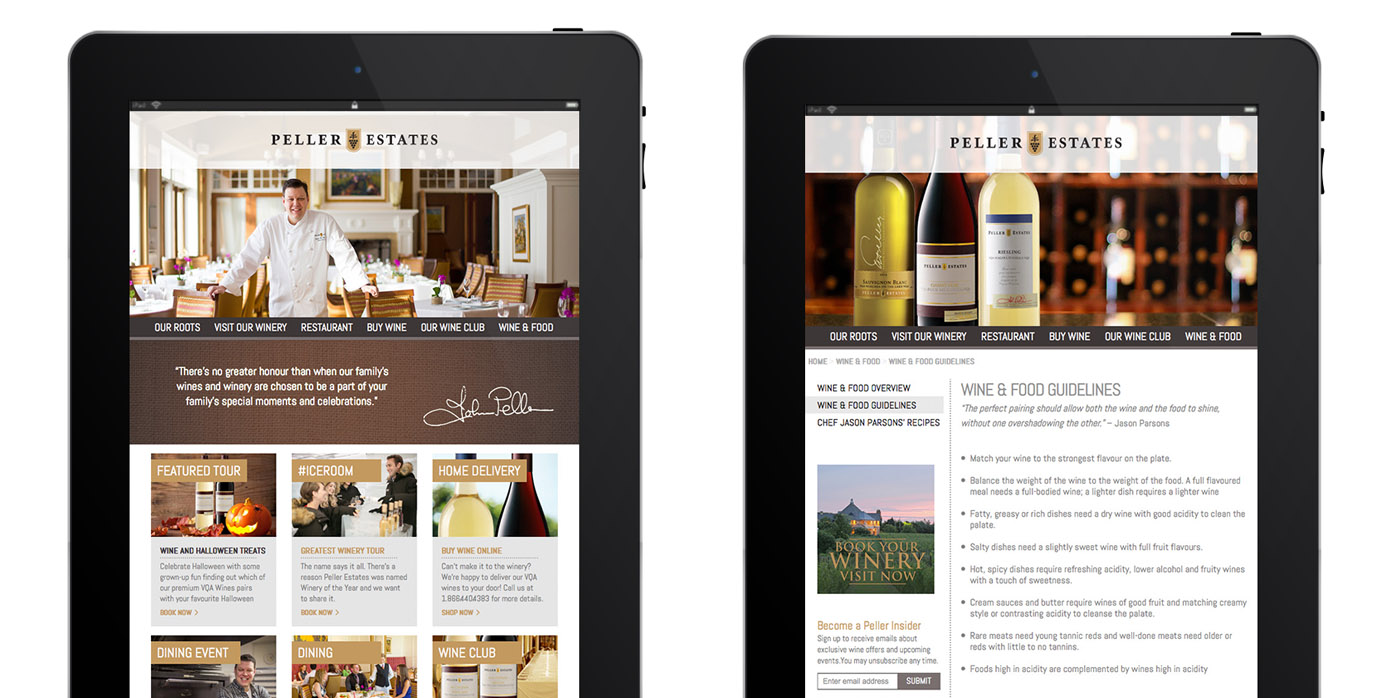 niagara wine design