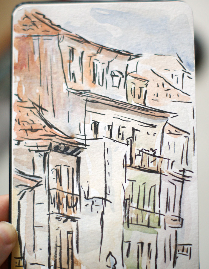 portugal watercolour