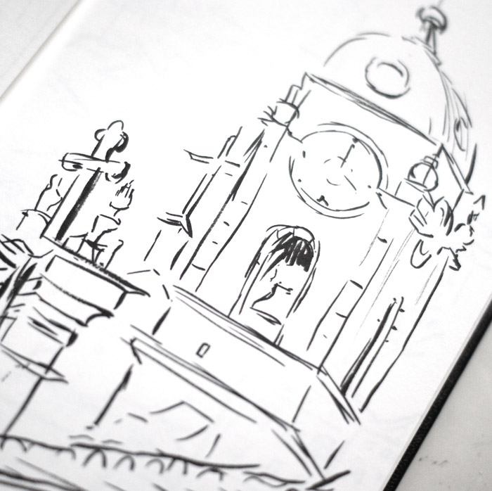 portugal sketch