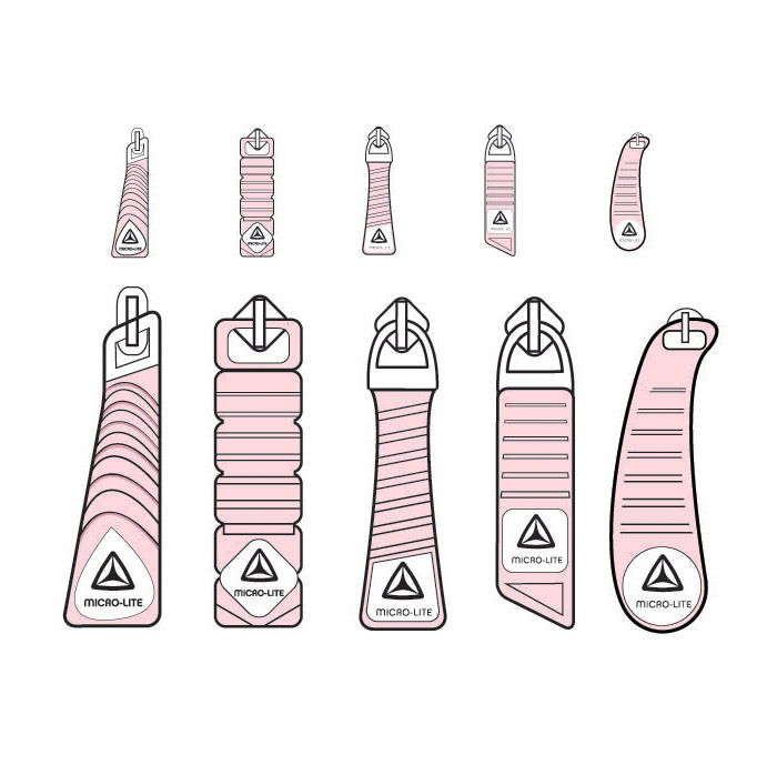 snowboard gear zipper design